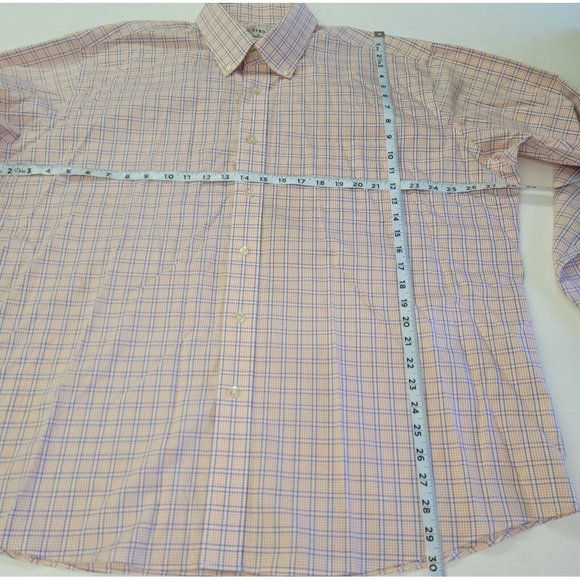 Sero by Forsyth Shirt Mens 2XL/XXL No Iron Tailored Fit Long Sleeve Button-Down - Picture 9 of 11